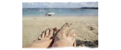Les Pieds à la plage